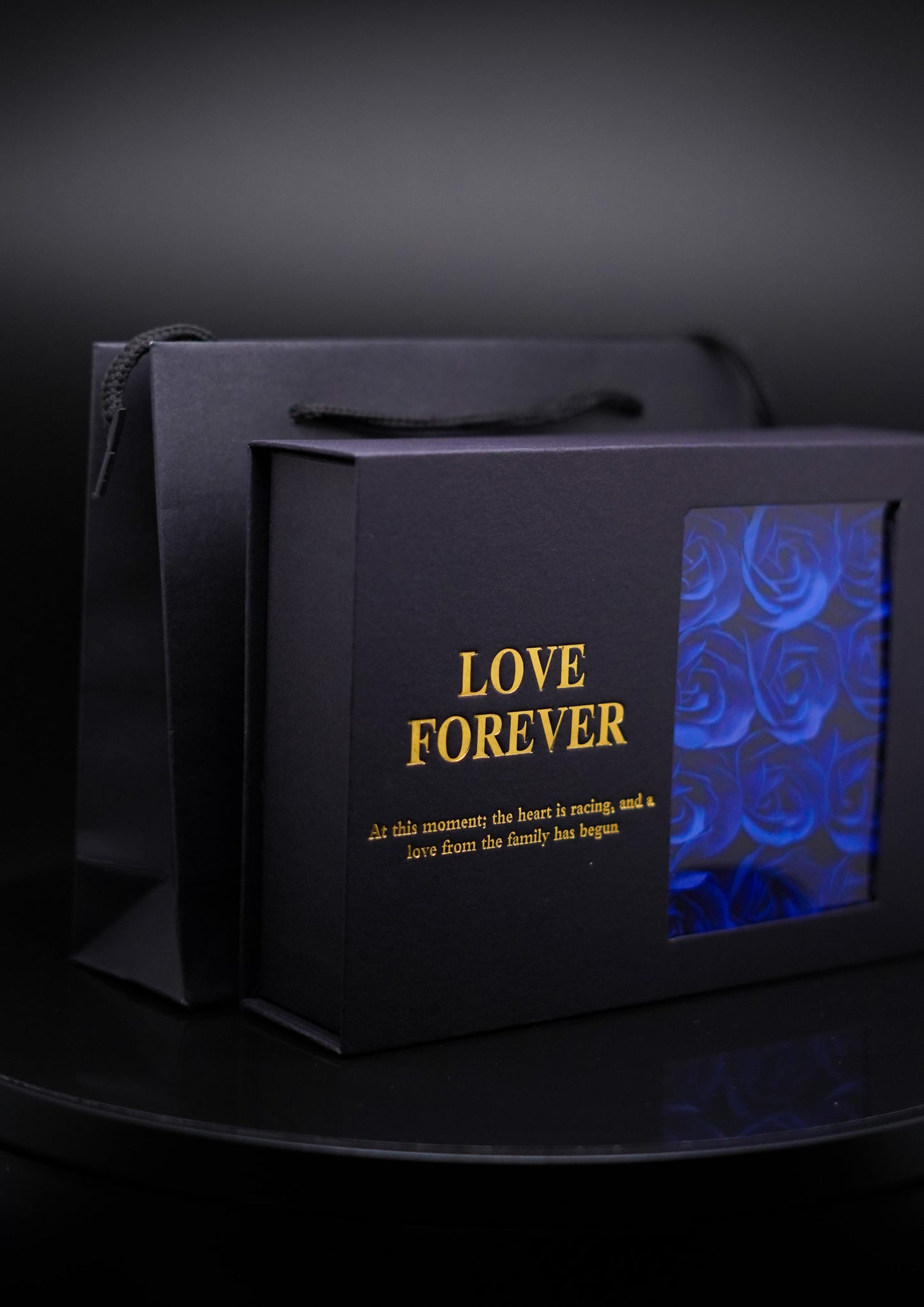 12 Rosenbox - Blau