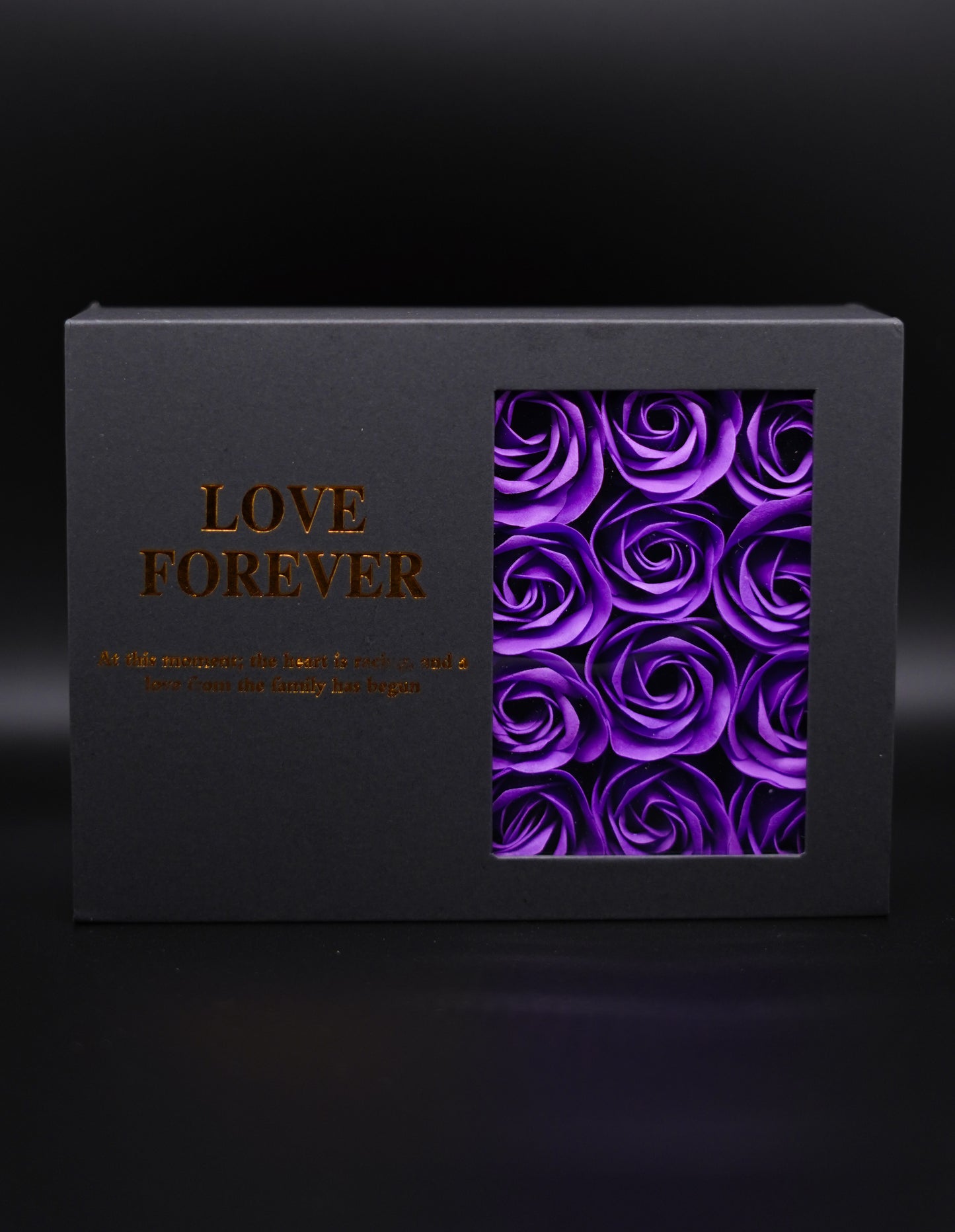 12 Rosenbox - Lila