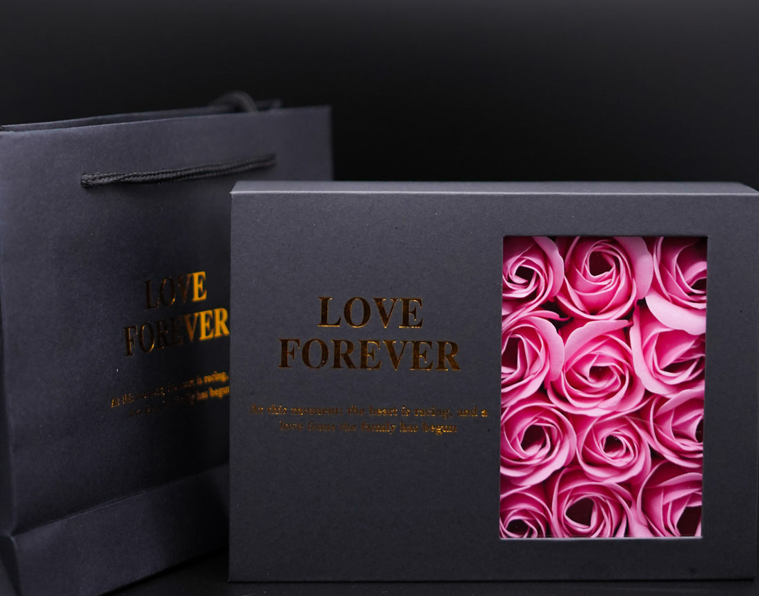 Valentinstagsgeschenk Idee, Rosenbox 