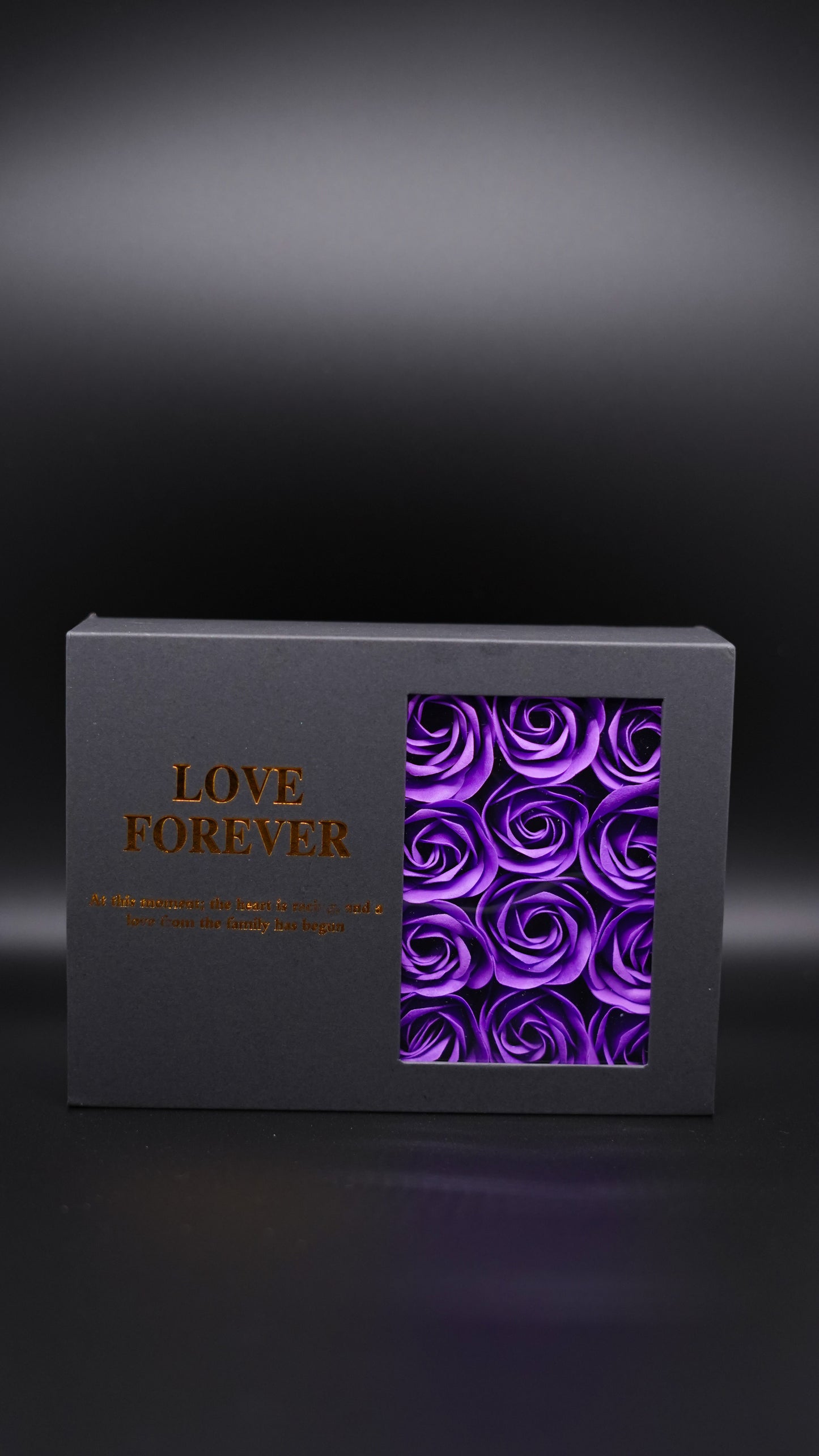 12 Rosenbox - Lila